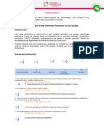 Evaluación Del Respeto de Los Derechos Humanos en La Escuela