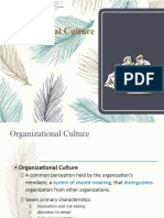 Organizational Culture