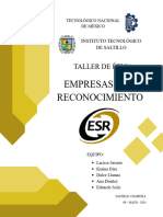 Empresas Con Reconocimiento: Taller de Ética