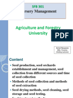 Nursery Management (SFB 301) - AFU1H