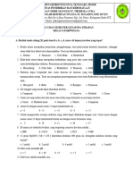 Soal Ujian Semester Ipa Terapan