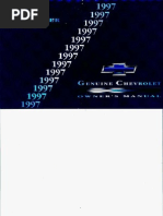 Download Owner Manual 1997 Chevrolet Cavalier by obsrvr SN73751468 doc pdf