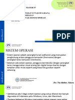 Materi 4 - Perangkat Lunak Sistem Operasi