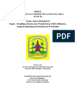 Modul Projek  - Suara Demokrasi Pemilihan Ketua dan Wakil Ketua OSIS (Pilkasis) - Fase D