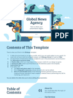 Global News Agency by Slidesgo