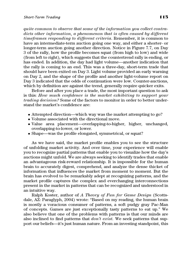 Analyzing Short-Term Trading Patterns | PDF | Short (Finance)