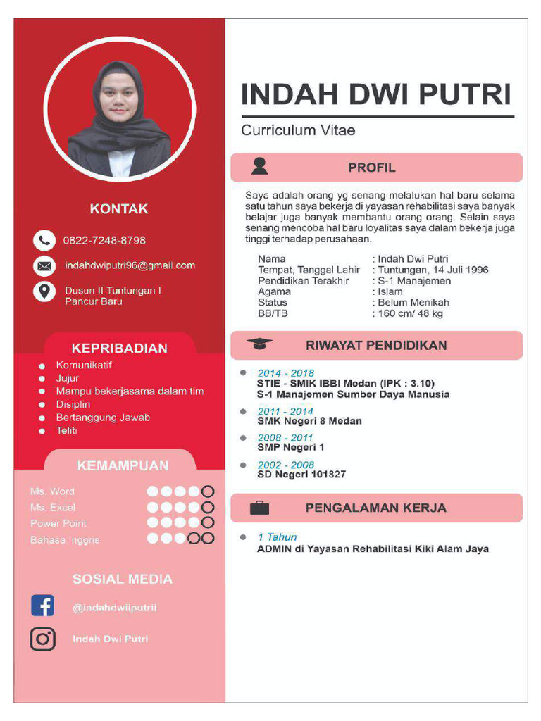 Cv pdf