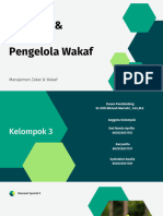 Regulasi Wakaf & Lembaga Pengelola Wakaf KLP 3
