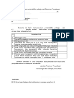 Form Penonaktifan Peserta