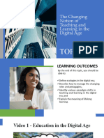 TOPIC 1 - HPGD1203 The Changing Notion of Teaching and Learning in The Digital Age (New)