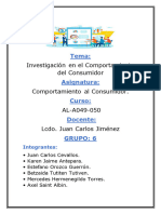 TAREA VIRTUAL #4 Comportamiento Al Consumidor