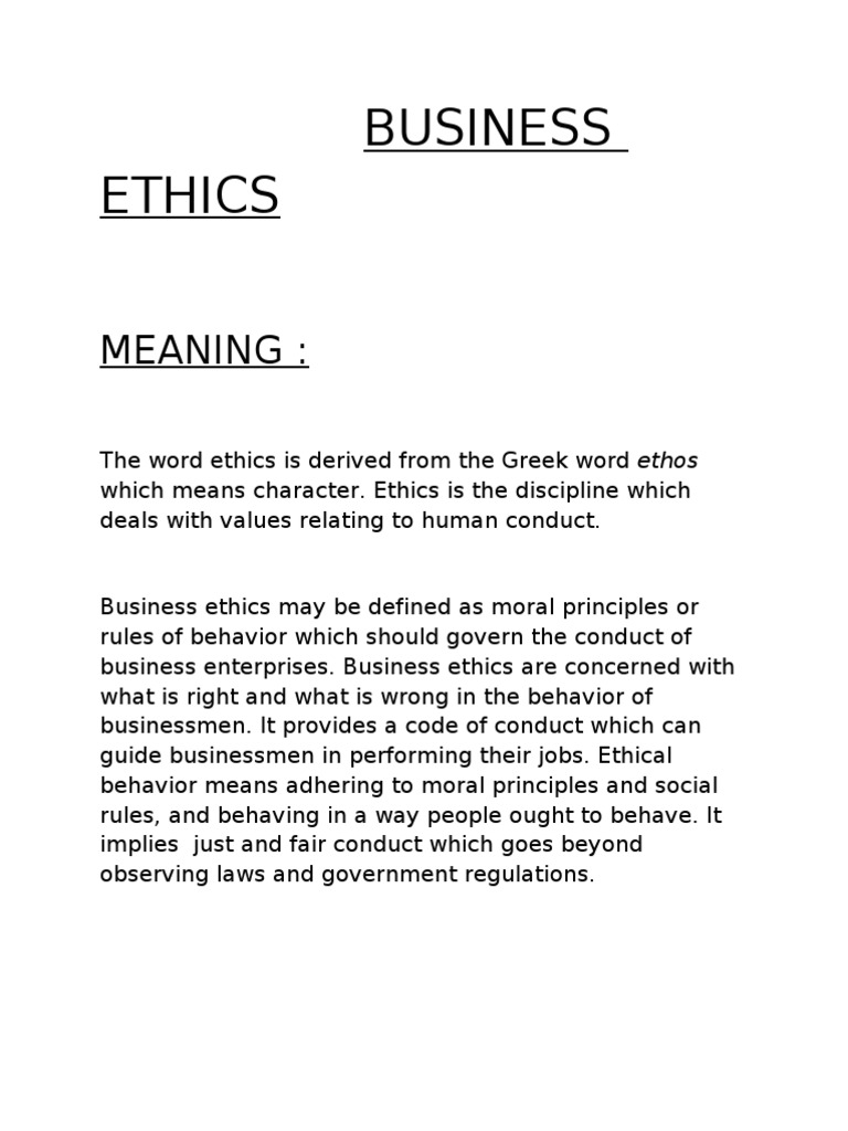 Understanding Business Ethics Essentials | PDF | Business Ethics | Morality