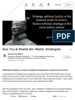 Sun Tzu & Khalid Ibn-Walid - Strategies