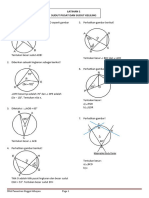 Latihan 1 Sudut Pusat Dan Sudut Keliling