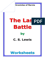 07 - The Last Battle Worksheets