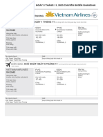 Vietnam Airlines SGN PVG: MR Thanh Tung Dao Mrs Ngoc Thanh Hieu Truong TH Tư Ngày 1 Tháng 11