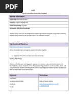 WGU 5E Lesson Plan Template | PDF | Lesson Plan | Learning