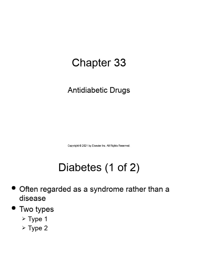 Pharm ch 33 student pdf hypoglycemia diabetes