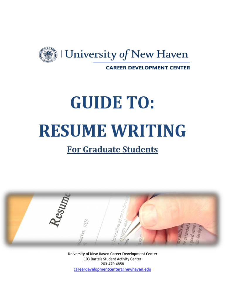 Graduate Resume Writing Guide | PDF | Résumé | Human Resource Management