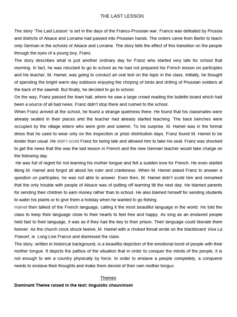 the-last-lesson-summary-pdf