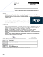 UTS - Declaration Form - Nilay