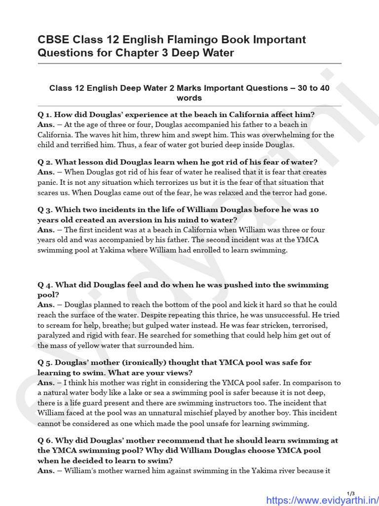 class-12-chapter-3-english-flamingo-important-questions-download-free