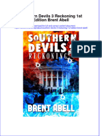 Full Ebook of Southern Devils 3 Reckoning 1St Edition Brent Abell Online PDF All Chapter