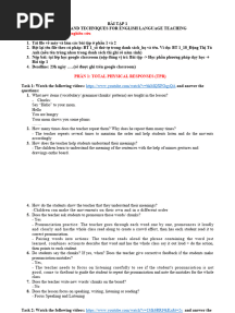 BÀI TẬP 1 - TPR and TBL