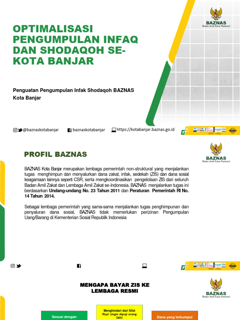 Slide PPT Infak Jumat Barokah - Edit | PDF