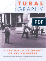 Sibley D. Et Al. (2005) Cultural Geography - A Critical Dictionary of Key Concepts