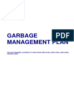 Garbage Management Plan FOG 10