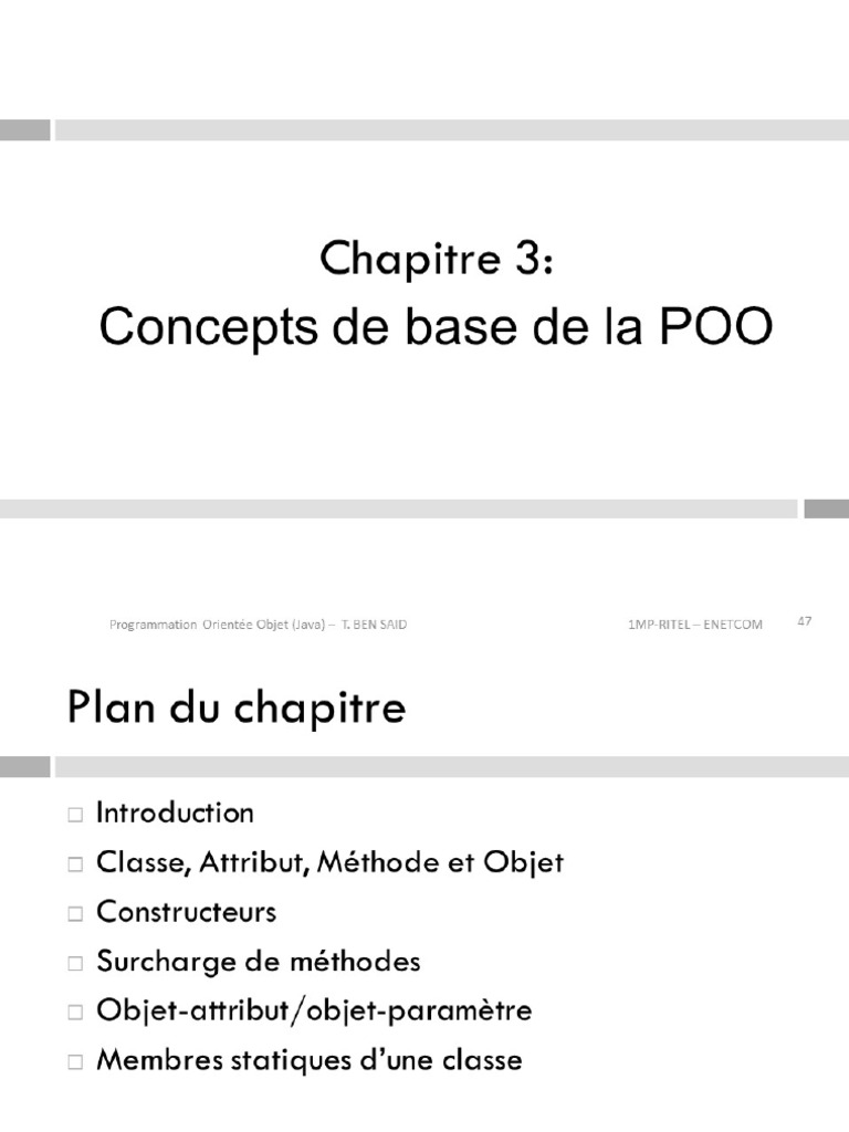 Chap3-POO-Java | PDF