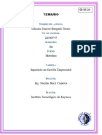 Temario - Habilidades Directivas II - Eliacim Razgado - 22580747