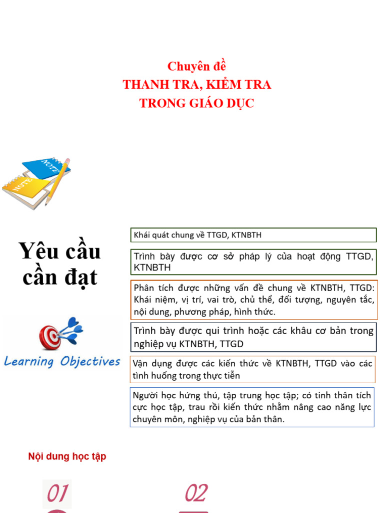 CĐ 5 - 1 - Thanh tra kiểm tra trong GD | PDF