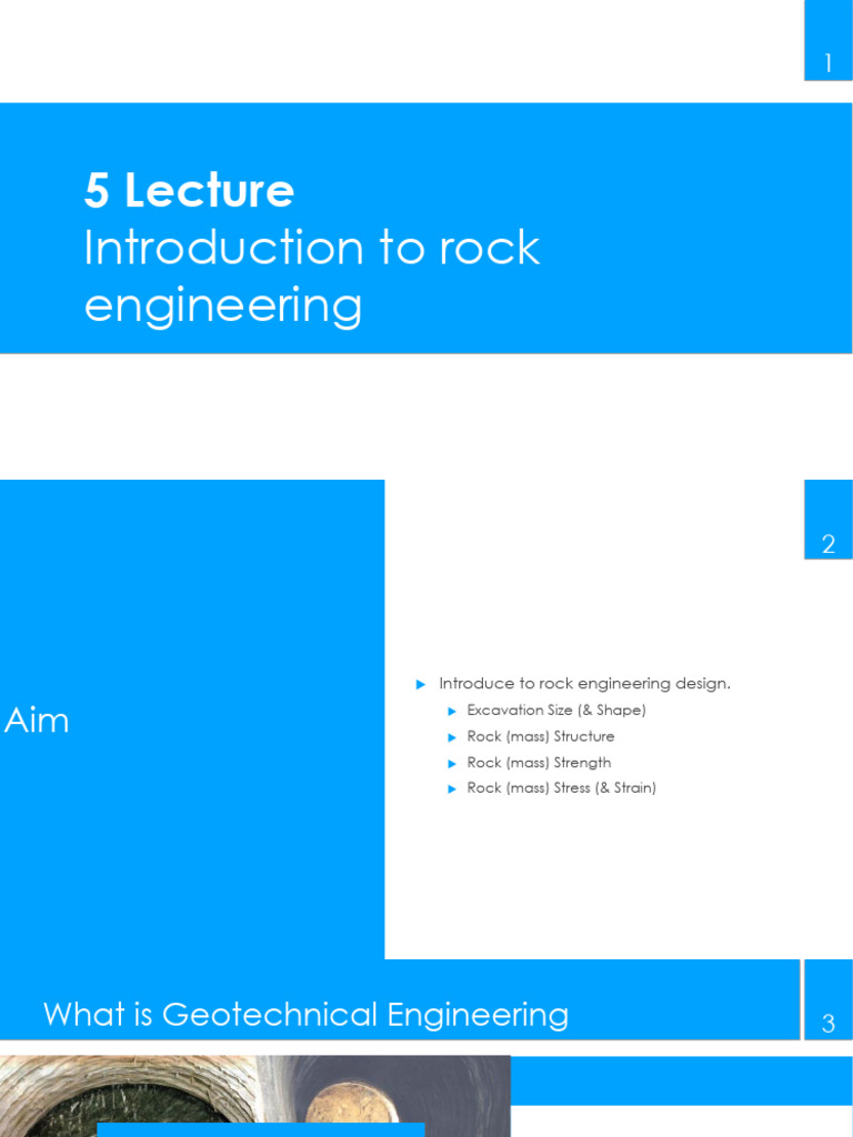 Introduction to Rock Engineering Basics | PDF | Euclidean Vector ...