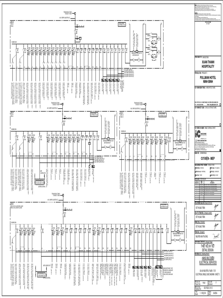 Ice F023-E-101-5 - Electrical Single Line Diagram - Sheet 5 | PDF