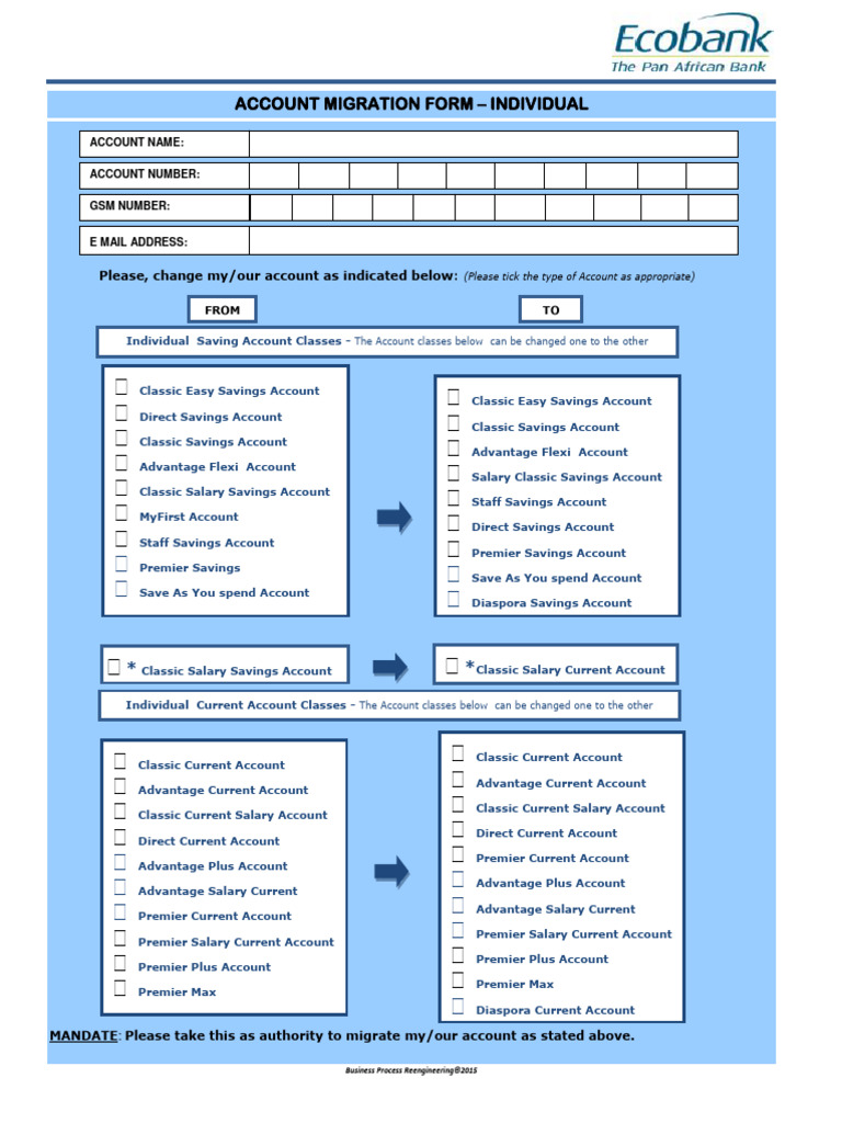 Migration New Form | PDF | Business | Finance & Money Management