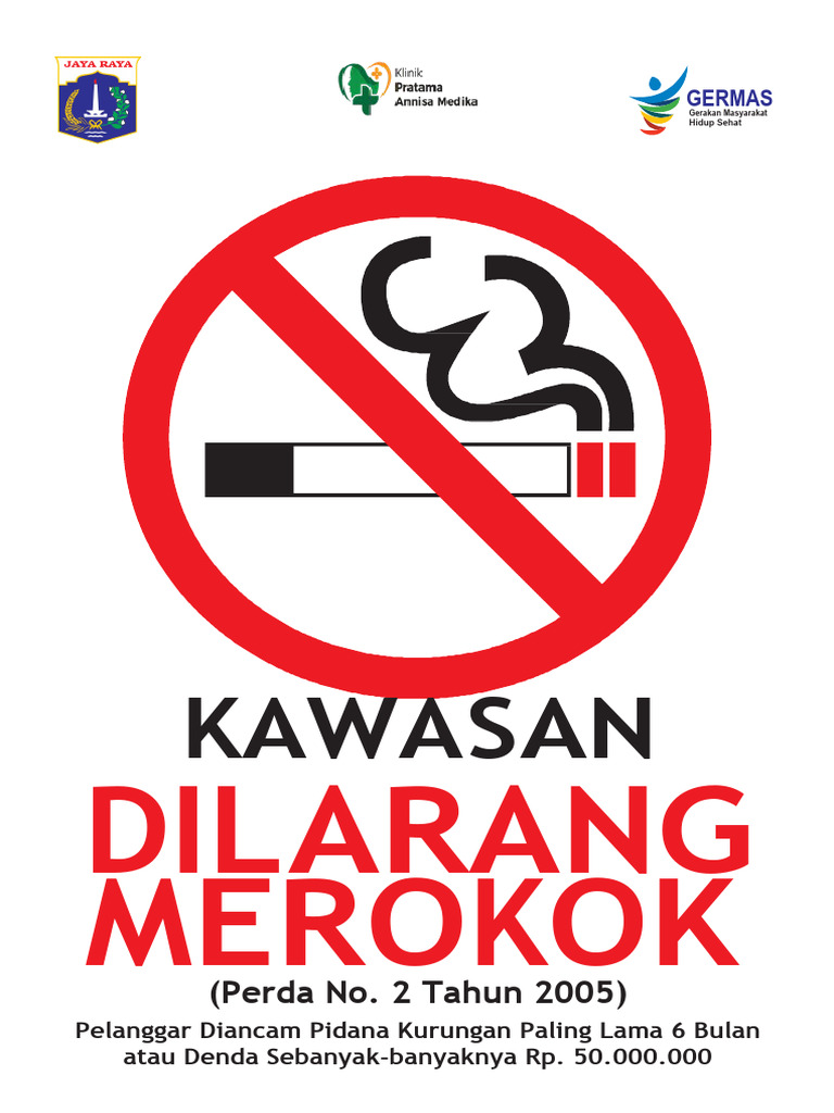 Poster Dilarang Merokok | PDF