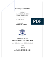Academic Year 2023-: Project Report On