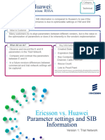 Ericsson Vs Huawei SIB and Parameter Comparison1