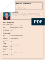 Sreedevi Resume Cyber