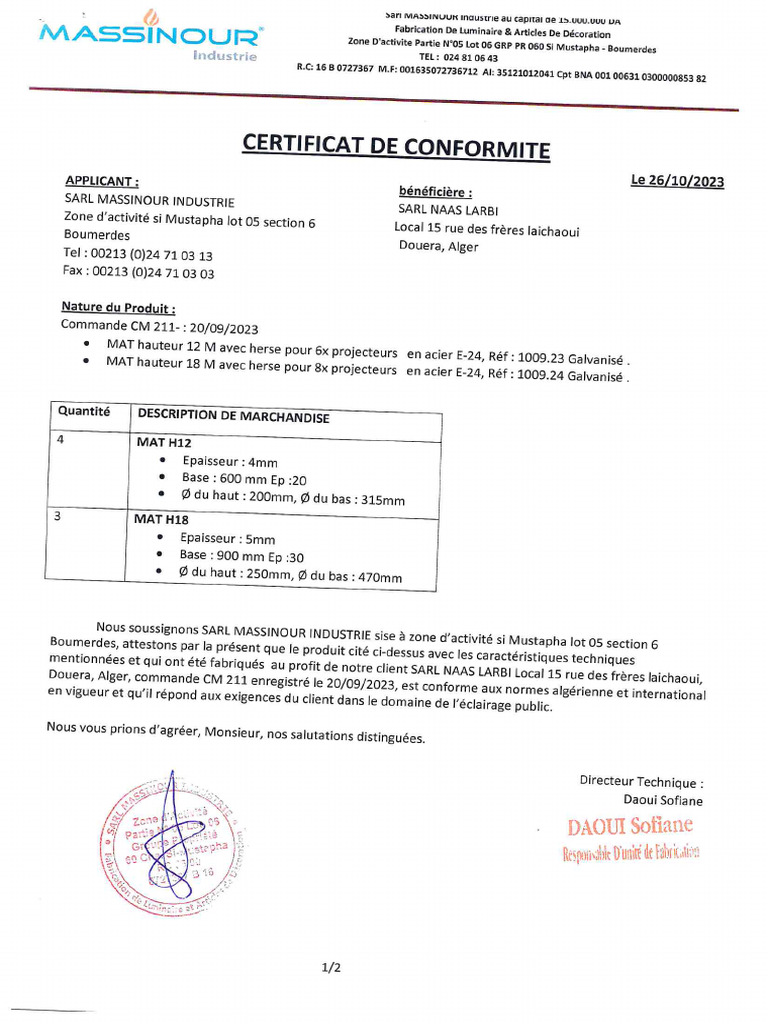 Cert Conf 18-12-6 - 4-3m | PDF