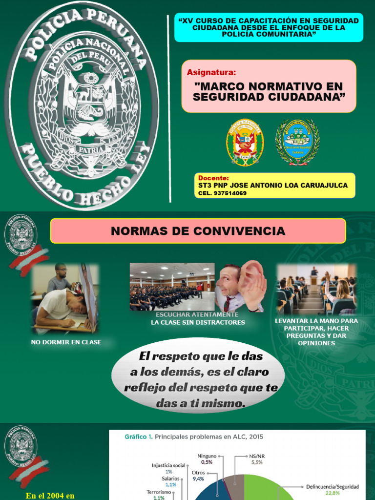 Capacitación en Seguridad Ciudadana 2023 | PDF | Valores | Policía