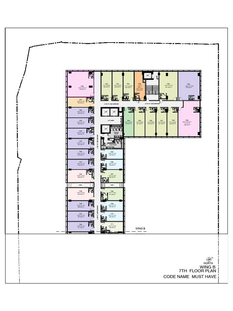 7th Floor Plan Overview | PDF