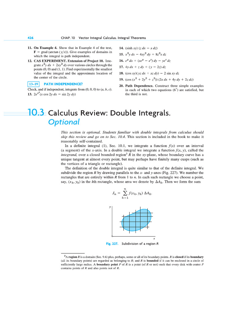 9 calculus review double integrals pdf