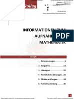 Informationen Zum Aufnahmetest Mathematik Studienkolleg Hochschule (1)