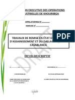 DRAFT DT-Travaux de Remise en État Du Réseau D'assainissement Et Du Dallage Au Port Casablanca Mod