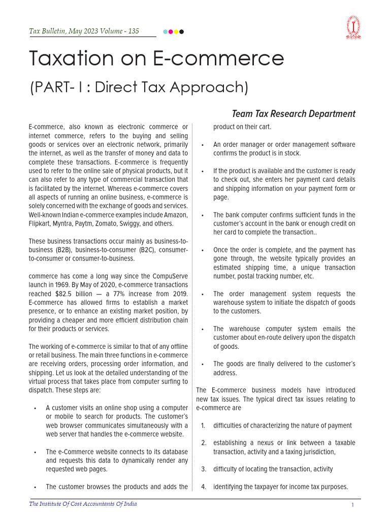 Section 165 | PDF | Taxes | E Commerce