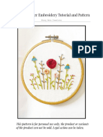 Basic Embroidery Pattern 1