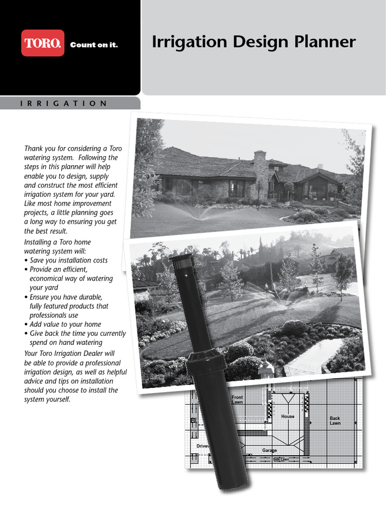 Toro Irrigation System Design Guide | PDF | Pipe (Fluid Conveyance ...